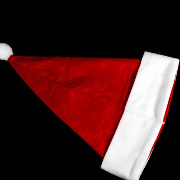 Retro Inspired Rudolph the Red-Nosed Reindeer Santa Hat Christmas Costume - Picture 6 of 8